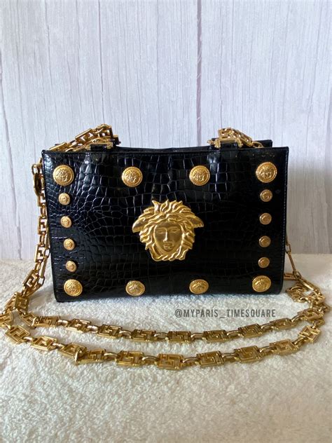 fake gianni versace purse|gianni versace vintage handbags.